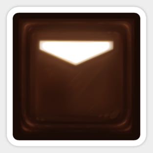 Beat Saber - Custom Colors - Chocolate Brown - Block Cube Sticker